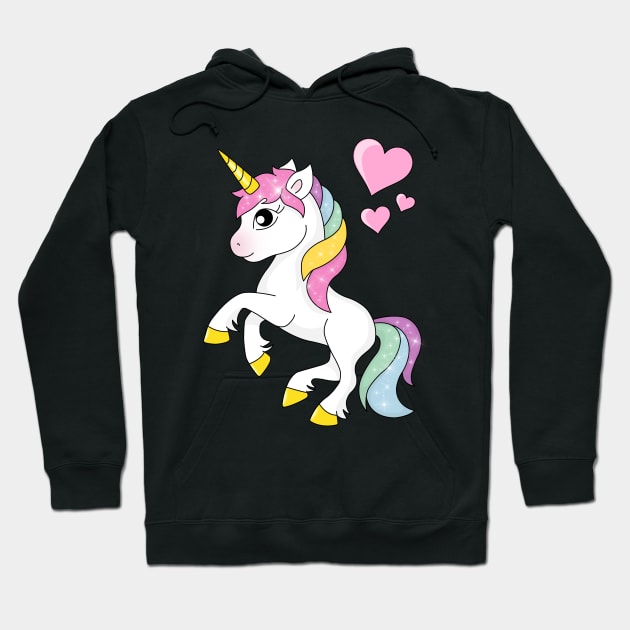 Unicorn Hoodie by Rikudou